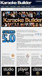Mobile Screenshot of karaokebuilder.com